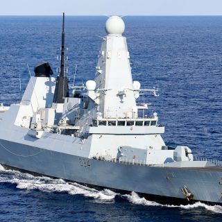 HMS Diamond dołączył do HMS Lancaster i trzech niszczycieli min Royal Navy w regionie Zatoki Perskiej. / Zdjęcie: Royal Navy