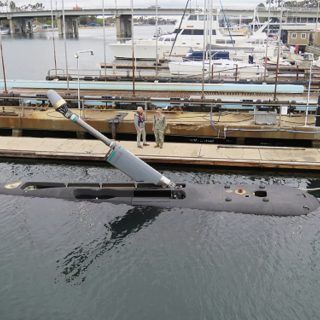 Pojazdy podwodne Boeinga Orca XLUUV są kamieniem milowym w rozwoju US Navy. / Źródło: Boeing