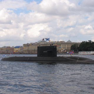 Okręt podwodny St. Petersburg. / Zdjęcie: Mike1979 Russia