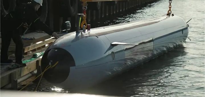 Autonomiczny pojazd podwodny (AUV) HUGIN Endurance. / Zdjęcie: Kongsberg