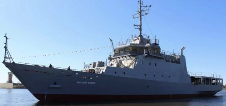 Przyszły okręt szkoleniowy Nikołaj Kamow. / Zdjęcie: Rosyjskie Ministerstwo Obrony