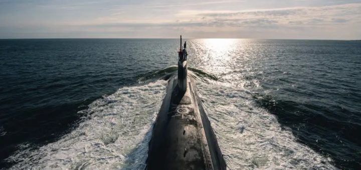 Okręt podwodny typu Virginia USS New Jersey. / Zdjęcie: HII