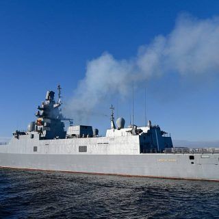 Fregata Floty Północnej Admirał Gołowko. / Lew Fiedosiejew/TASS